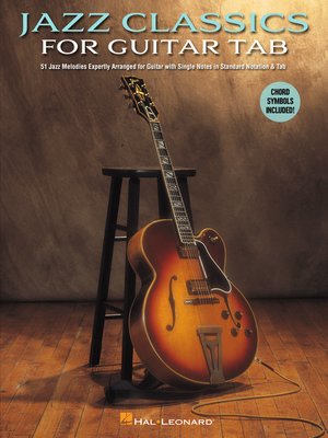 cover image of Jazz Classics for Guitar Tab